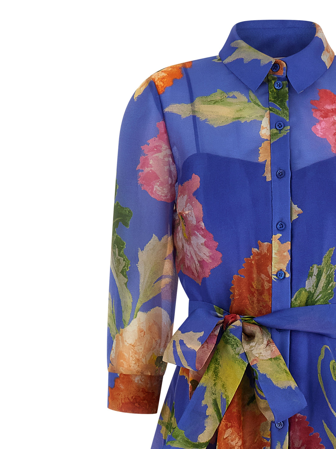 Carolina Herrera Trench Coat Dress Dresses - Blue | 3bbe158d3301fb22fcd1fbe8a2a30d52a79abc1f