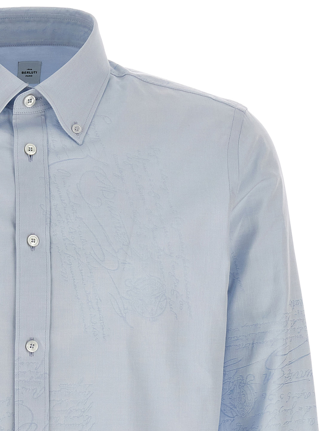 Scritto Alessandro Shirt, Blouse Light Blue