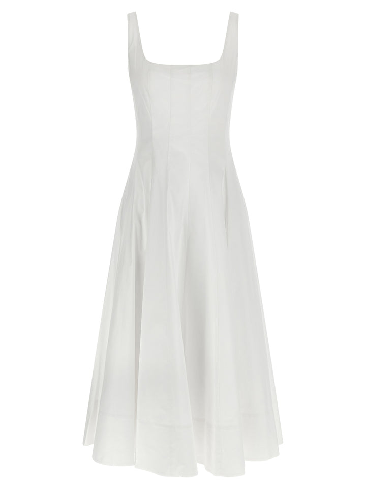 Staud Wells Dresses - White | 27813f6fa50660ffe802b5bae16ab4dda2879f67