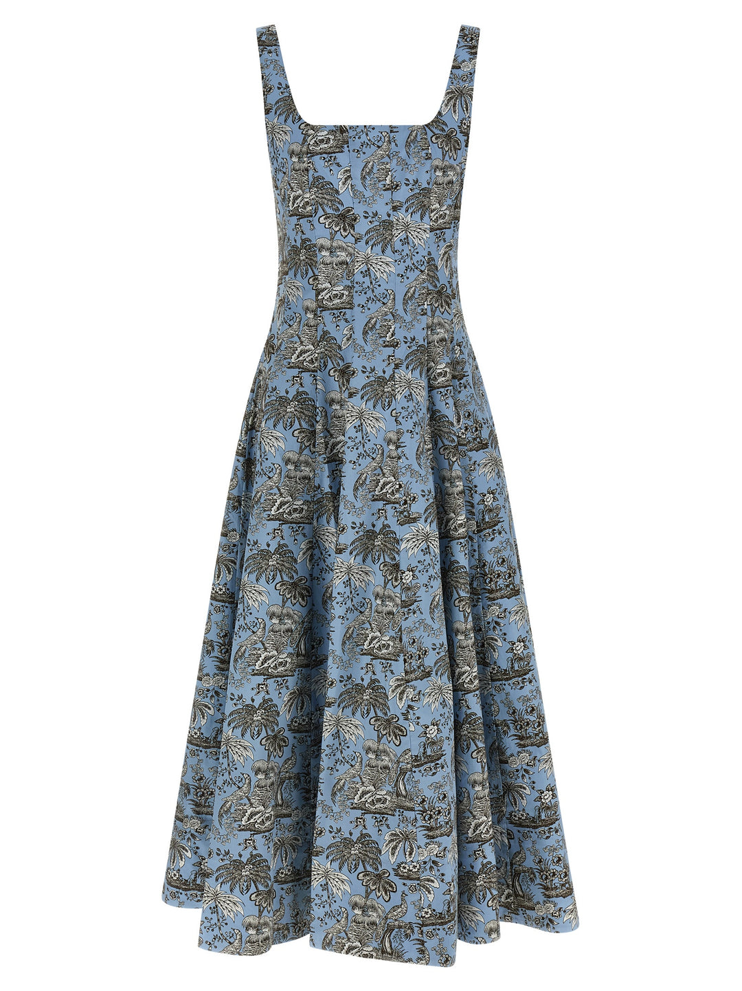 Staud Wells Dresses - Light Blue | f5a849a9d238bb7bf8ad5681a8675550748e7eed