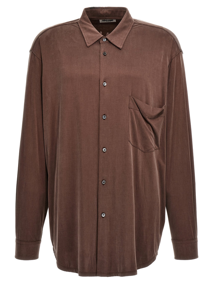 Liquid Shirt, Blouse Bordeaux