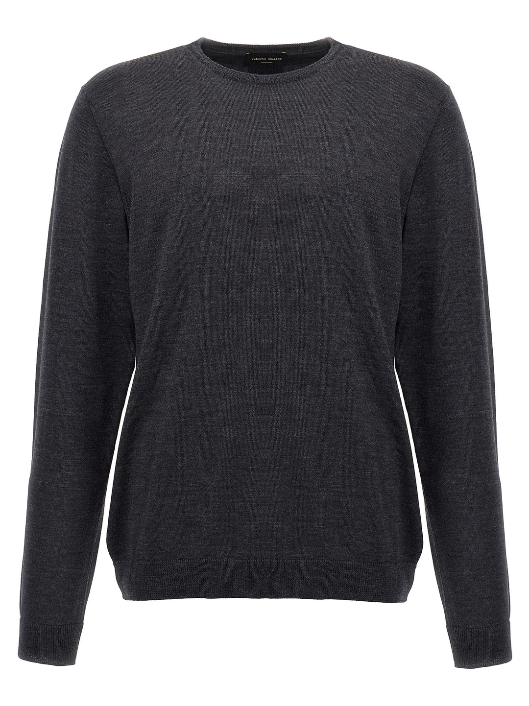 Crew-Neck Sweater Sweater, Cardigans Gray