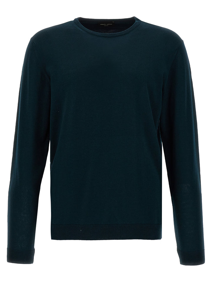 Crew-Neck Sweater Sweater, Cardigans Green