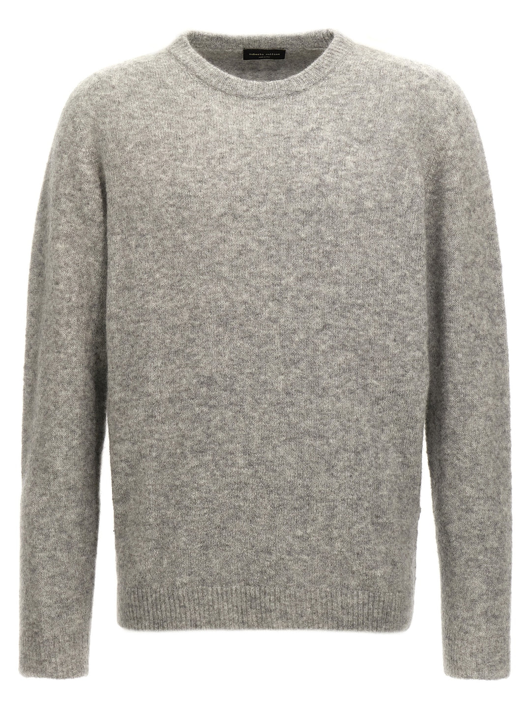 Crew-Neck Sweater Sweater, Cardigans Gray