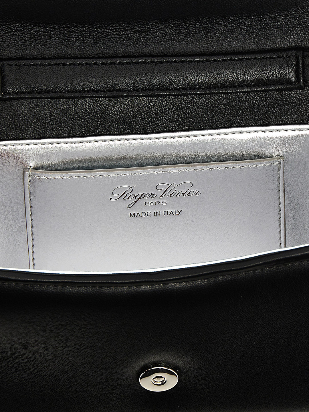 Roger Vivier Pilgrim Micro Hand Bags - Black | 55f83801d6caf0e6c1831d4744f7e376106b2b18