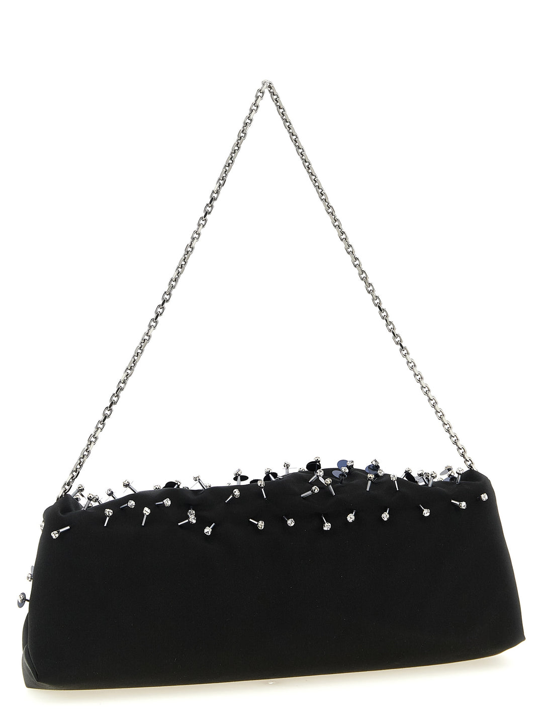 Roger Vivier Efflorescence Clutch - Black | 8e0425863a8c6e6a74d5a144f441fc8ee2f56732