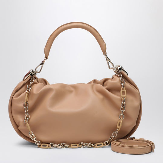 Viv' Choc Royal Desert Leather Hobo Bag