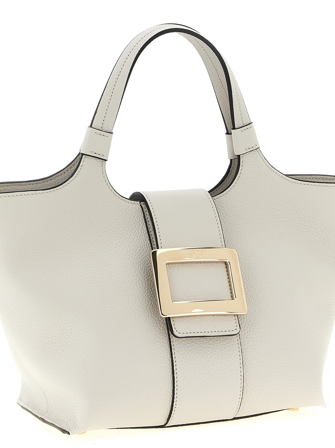 Roger Vivier Belle Vivier Tote Bag - Gray | e21f80fc9a8b5e7550a1da931835daa85caf8b4c