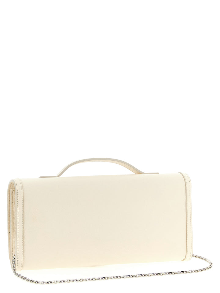 Roger Vivier Belle Vivier Clutch - White | 5dc2baf354ec1aa3fe391eec47ffad198a1a46bb