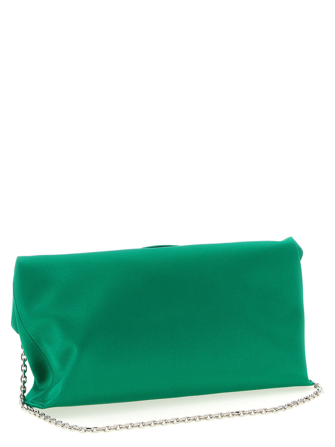 Roger Vivier Trompette Clutch - Green | 6f0a796104a9c2f83367dc50daebb70ec453e303