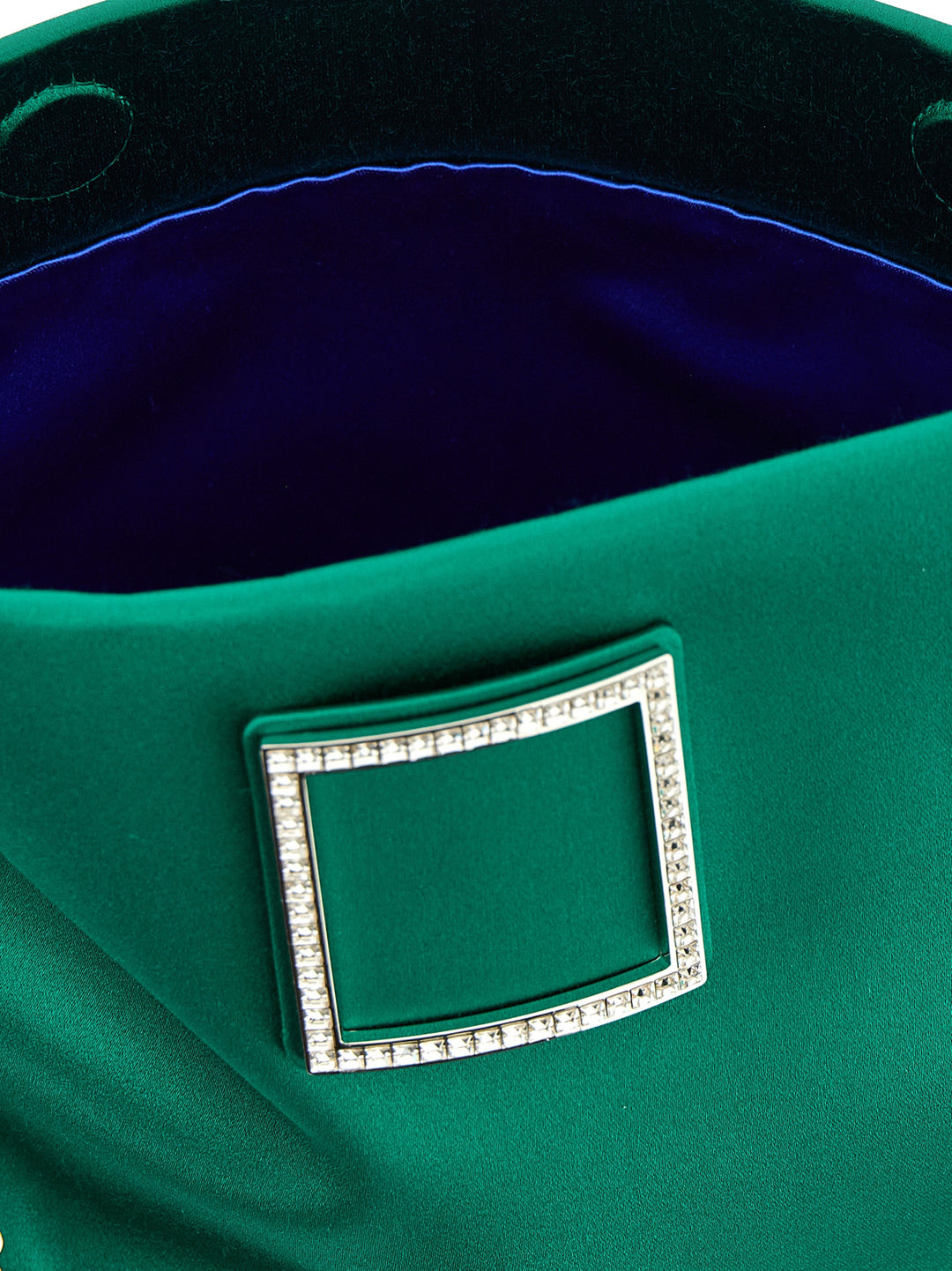 Roger Vivier Trompette Clutch - Green | 75d1b43e5d72e1f3d3e3f890a3effcb768e4c1f8