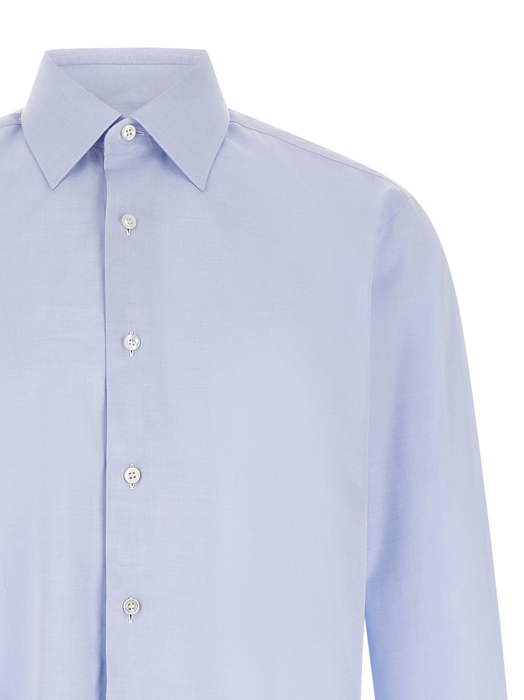 Brioni Clark Shirt and Blouse - Light Blue | f4043164d5fe62531c2038369f503d9845792749