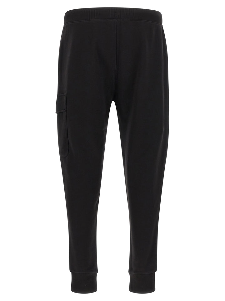 C.P. Company Diagonal Raised Fleece Sweatshirt - Black | 81f0dfa9ae1b145913bd72882ef3e299daddb2f5