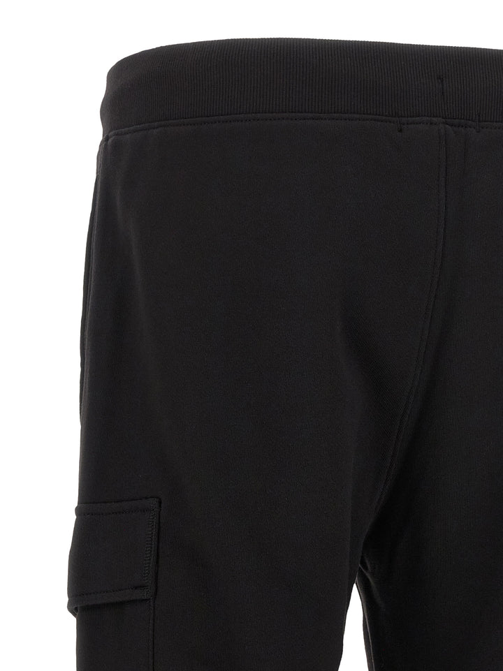 C.P. Company Diagonal Raised Fleece Sweatshirt - Black | 8ea78fef8485532b1e41098e409d7ce1cb03e96b