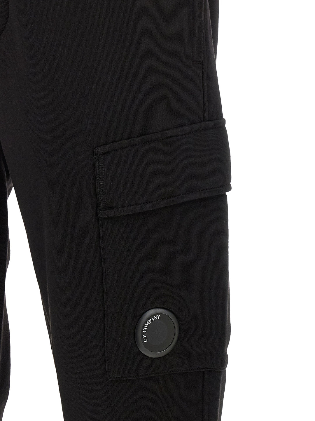 C.P. Company Diagonal Raised Fleece Sweatshirt - Black | eb45466c842c4d49e5440090defb85b7e591e7b2