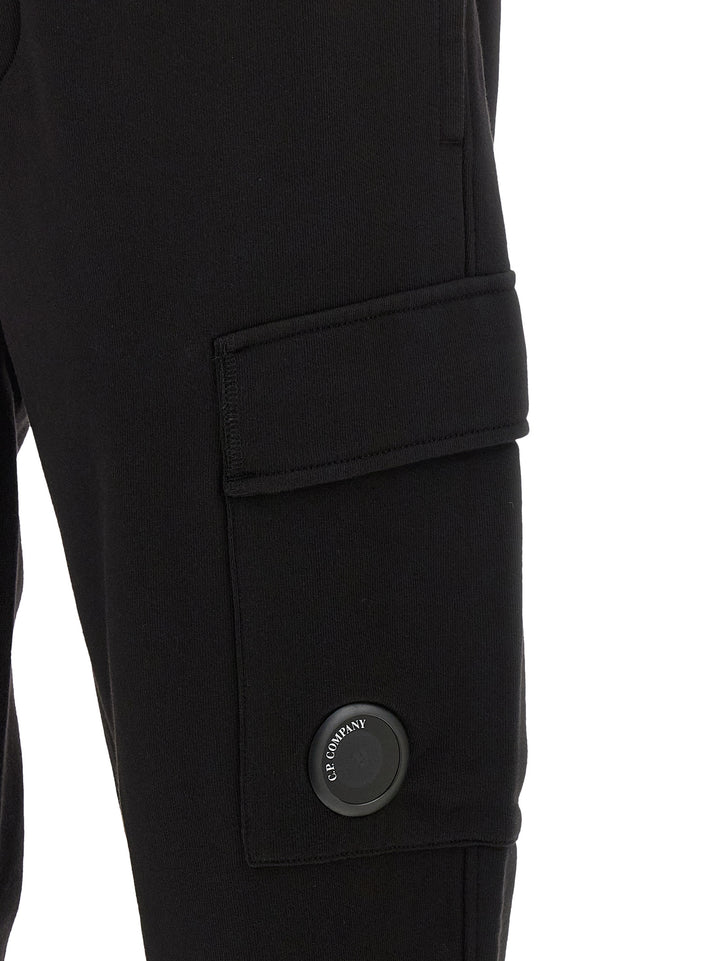 C.P. Company Diagonal Raised Fleece Sweatshirt - Black | eb45466c842c4d49e5440090defb85b7e591e7b2