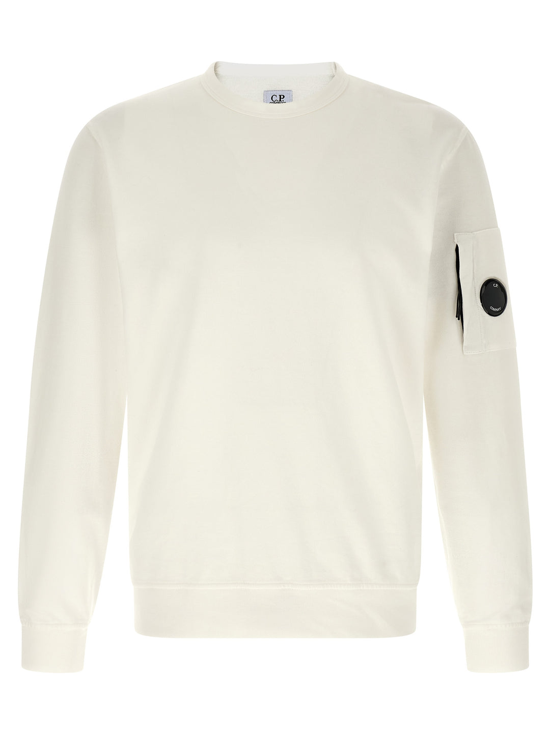 C.P. Company Fleece Sweatshirt - White | c291e7a6d90e2652c2b846c88ddddb9b785c7384
