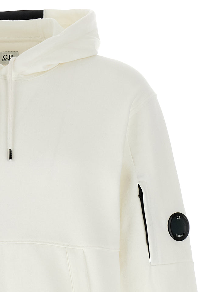 C.P. Company Diagonal Raised Sweatshirt - White | 793d09cb14da37f2d6540b834d67865bbbd4347e