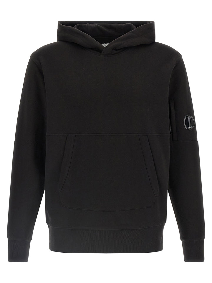 C.P. Company Diagonal Raised Sweatshirt - Black | e33b712f2b5bd989e1fb7bf4163375a5470e6980