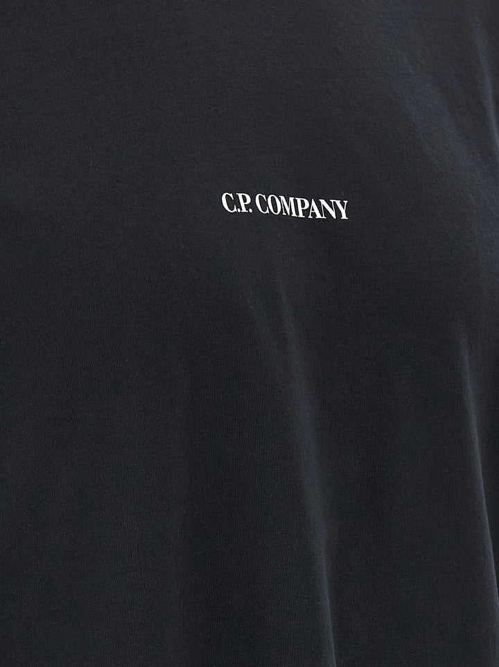 C.P. Company Logo T-shirt - Black | 25a6da7492ec45f8fe5b60256c1867d732253583