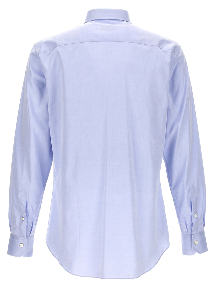 Poplin Shirt Shirt, Blouse Light Blue