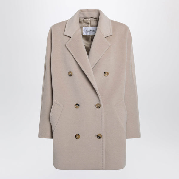 Short 101801 Icon Coat In Light Beige