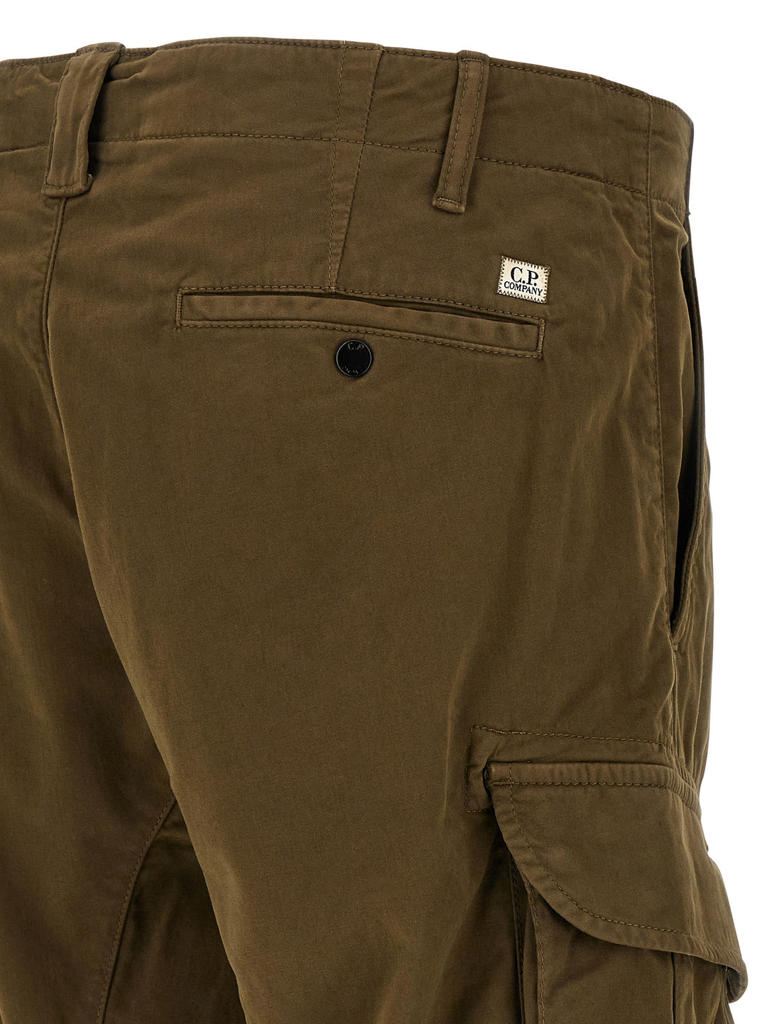 C.P. Company Cargo  Lens Pants - Green | 7556a5c89445d7b771ac40d7e47537bf38da03fb