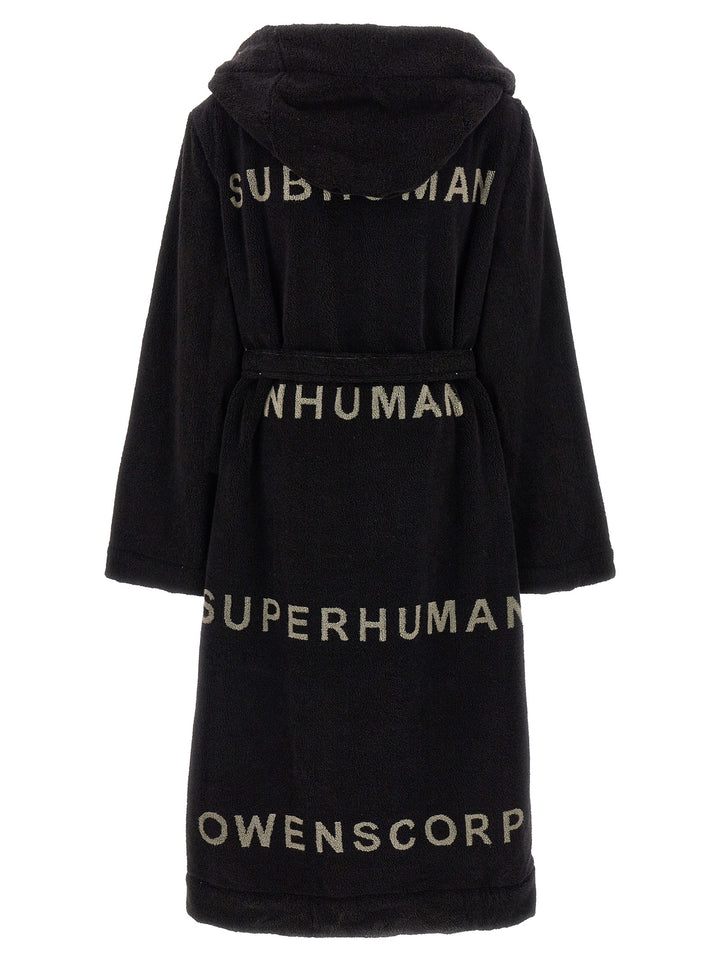 Rick Owens Beach Robe Towels - Black | e1efdf8ae7e309eac23c7eca685f1990f04294fa
