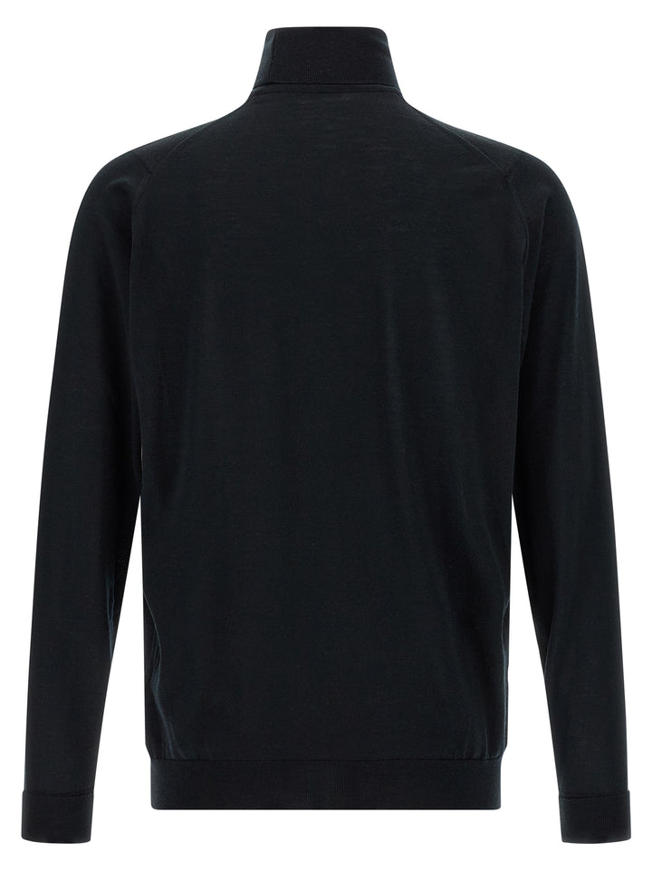 John Smedley Richards Sweaters and Cardigans - Black | 4ba2c266fe17c6bd66c1292b763e76afd43c4dbe