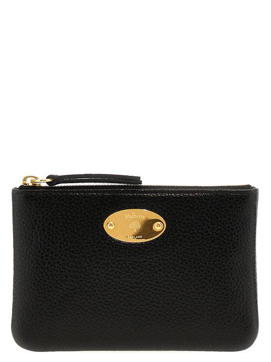 Mulberry Plaque Wallets And Card Holders Black