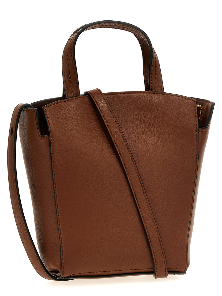 Clovelly Mini Hand Bags Brown