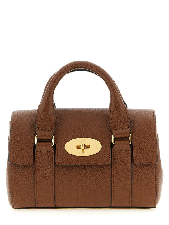 Mini Heritage Bayswater Hand Bags Brown