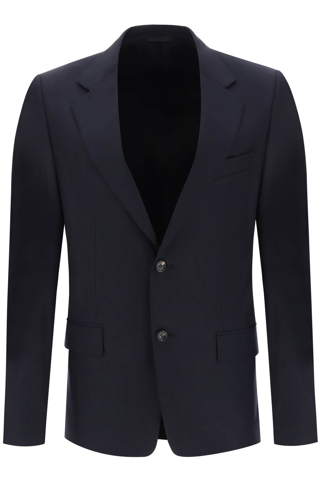 Single Breasted Jacket In Light Wool