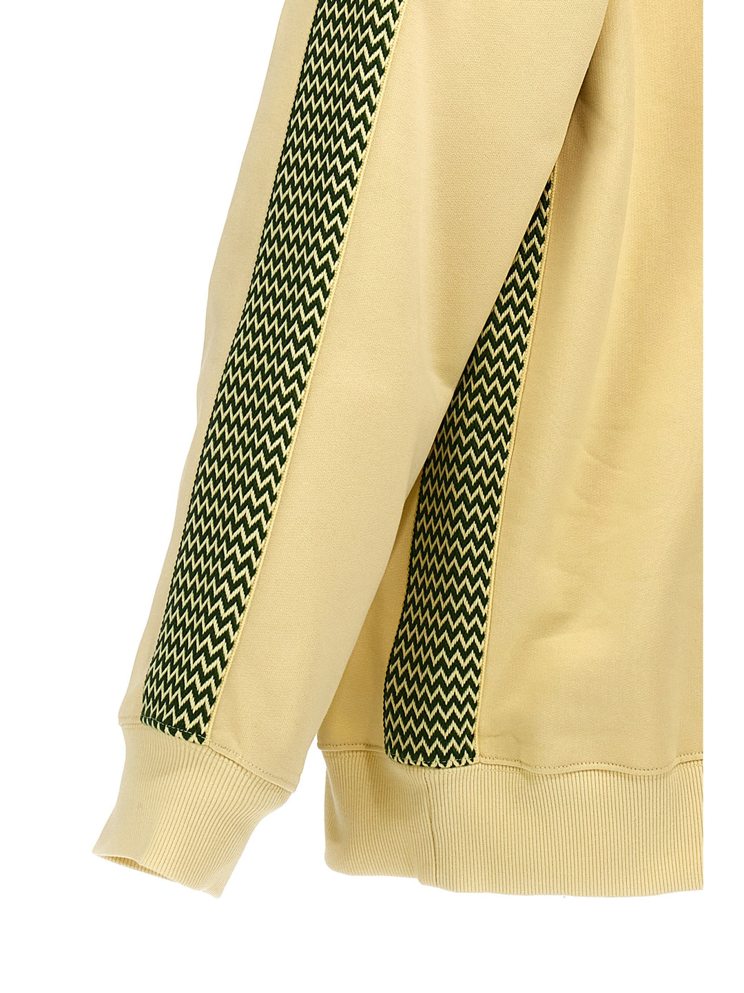 Brodé Lanvin Side Curb Sweatshirt Yellow