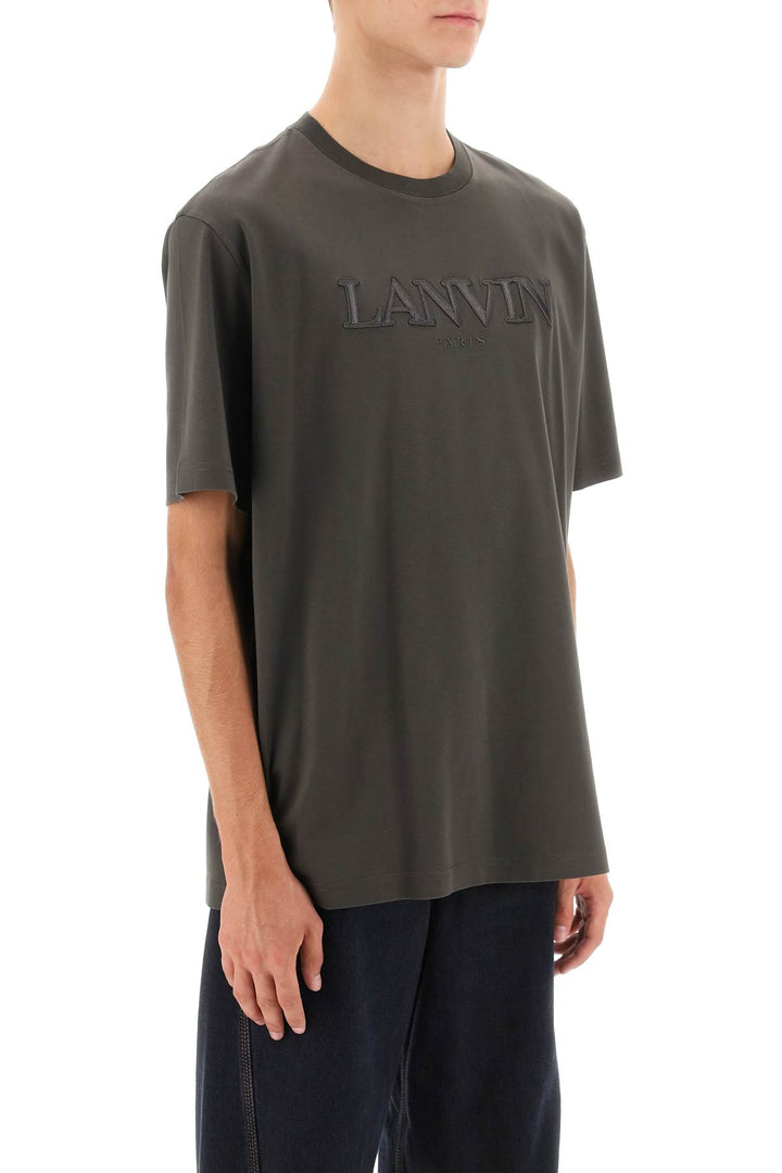 Oversize T Shirt With Logo Lettering