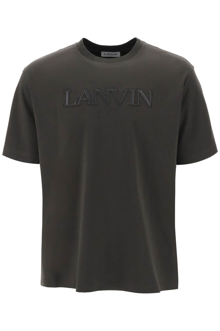 Oversize T Shirt With Logo Lettering