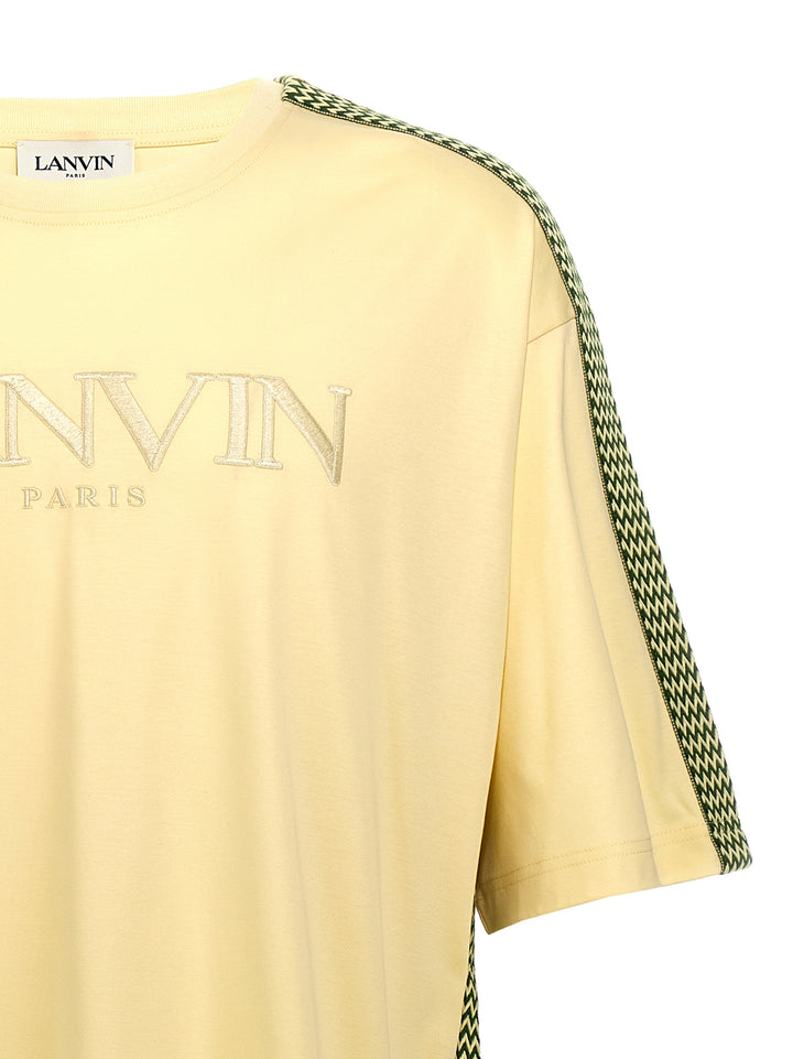 Brodé Lanvin Side Curb T-Shirt Yellow