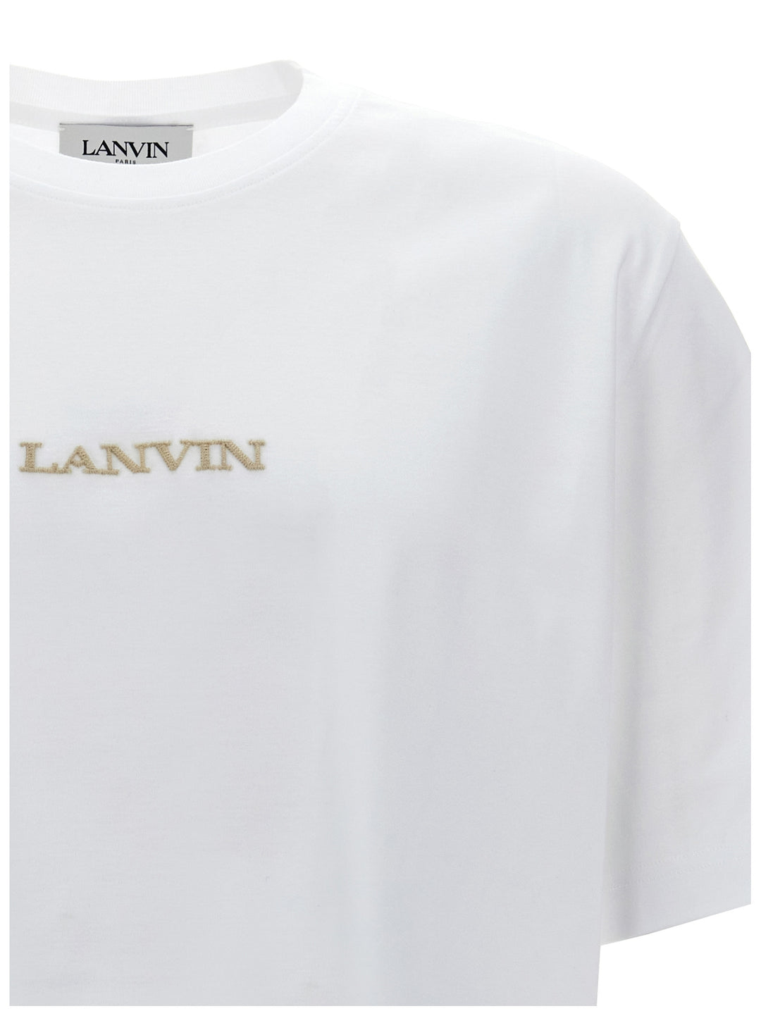 Logo Embroidery T-Shirt White