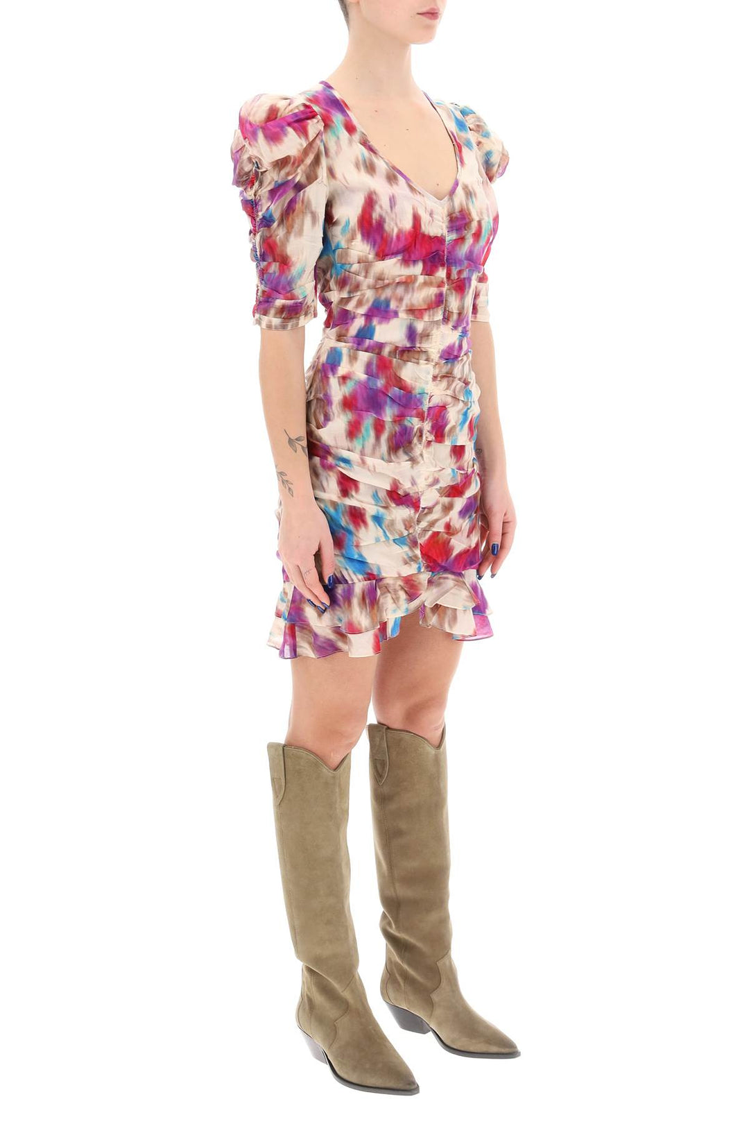 Sireny Cotton Mini Dress