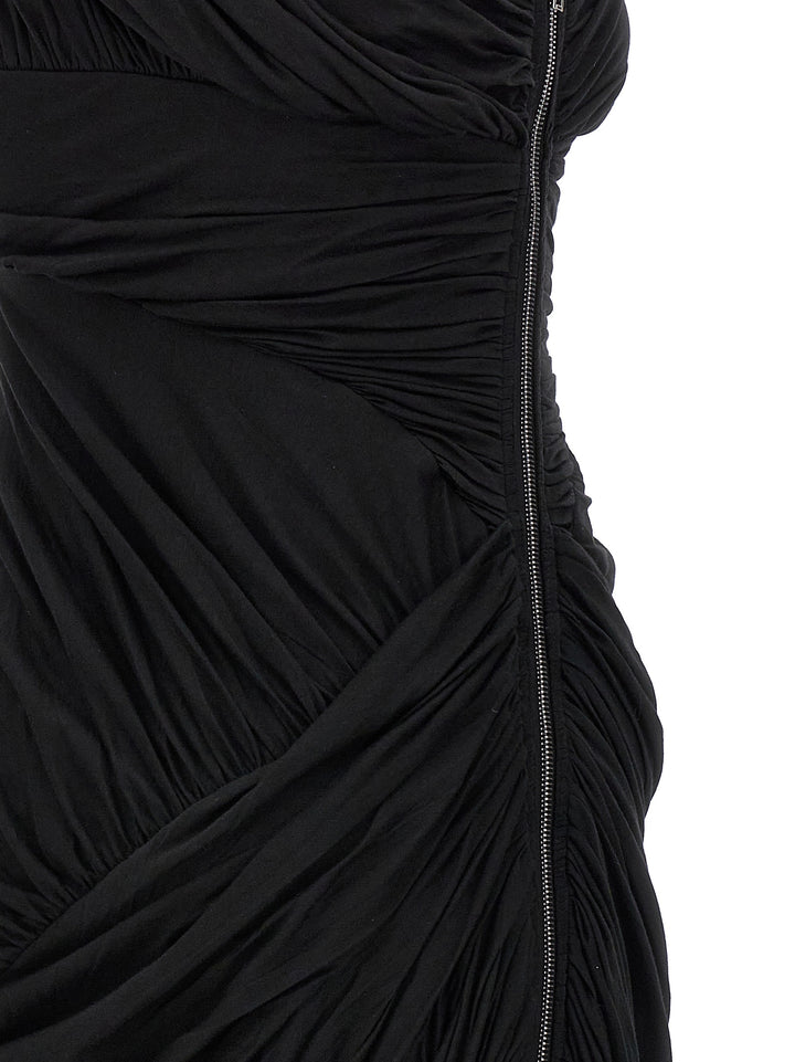 Lido Draped Dresses Black