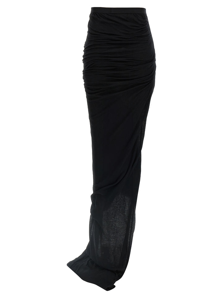 Rick Owens Edfu Skirts - Black | 34646162faae2d8f2ea86a79d91bbe8fc28695e9