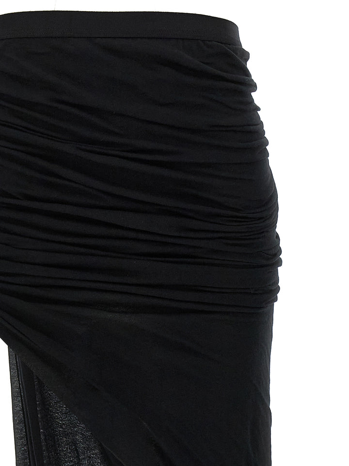Rick Owens Edfu Skirts - Black | cd46b1f814050ca230bf13519549864053866561