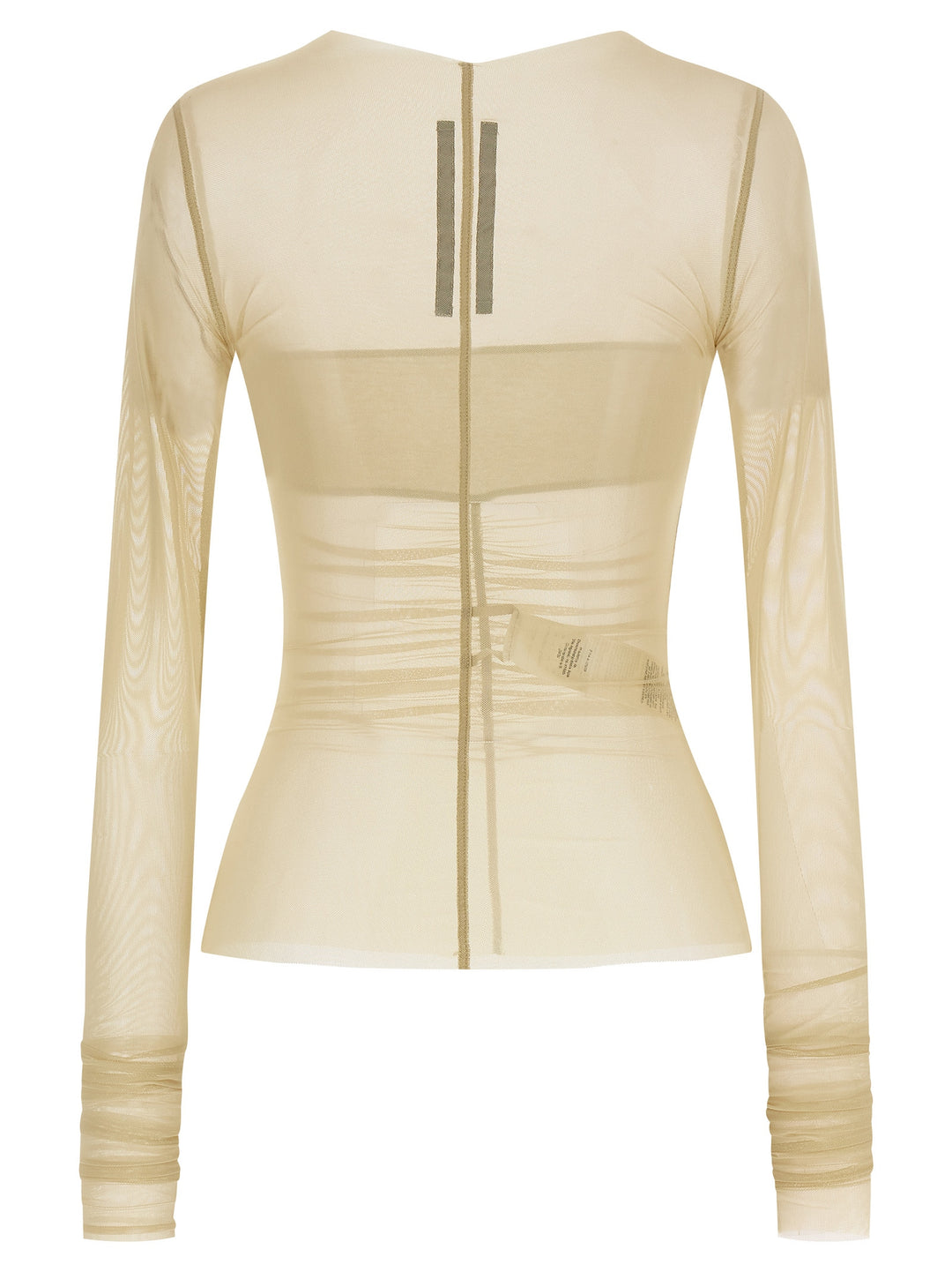 Rick Owens Temple Tops - Beige | 128eba41daf3111309bdaba4a5ab44068f3dcd77