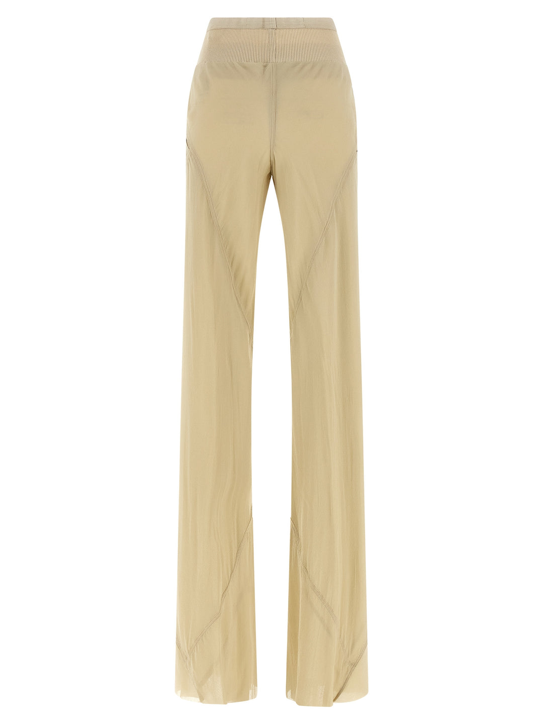 Rick Owens Bias Pants - Beige | 506edfad68df917c5508282a1d0cf9653961172f