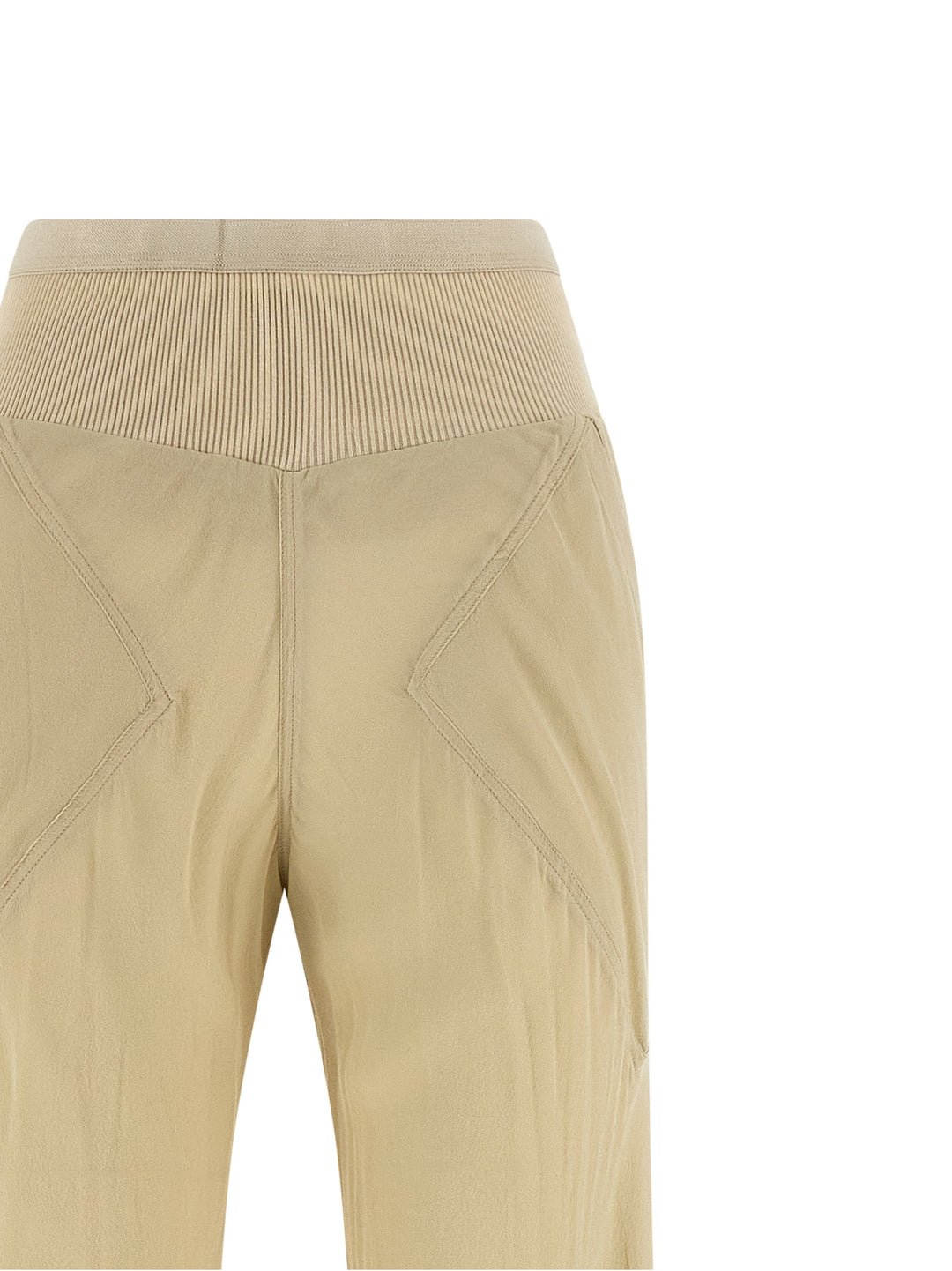 Rick Owens Bias Pants - Beige | 18a69b1994a4b441454ec8d65dcd2e709c418c56
