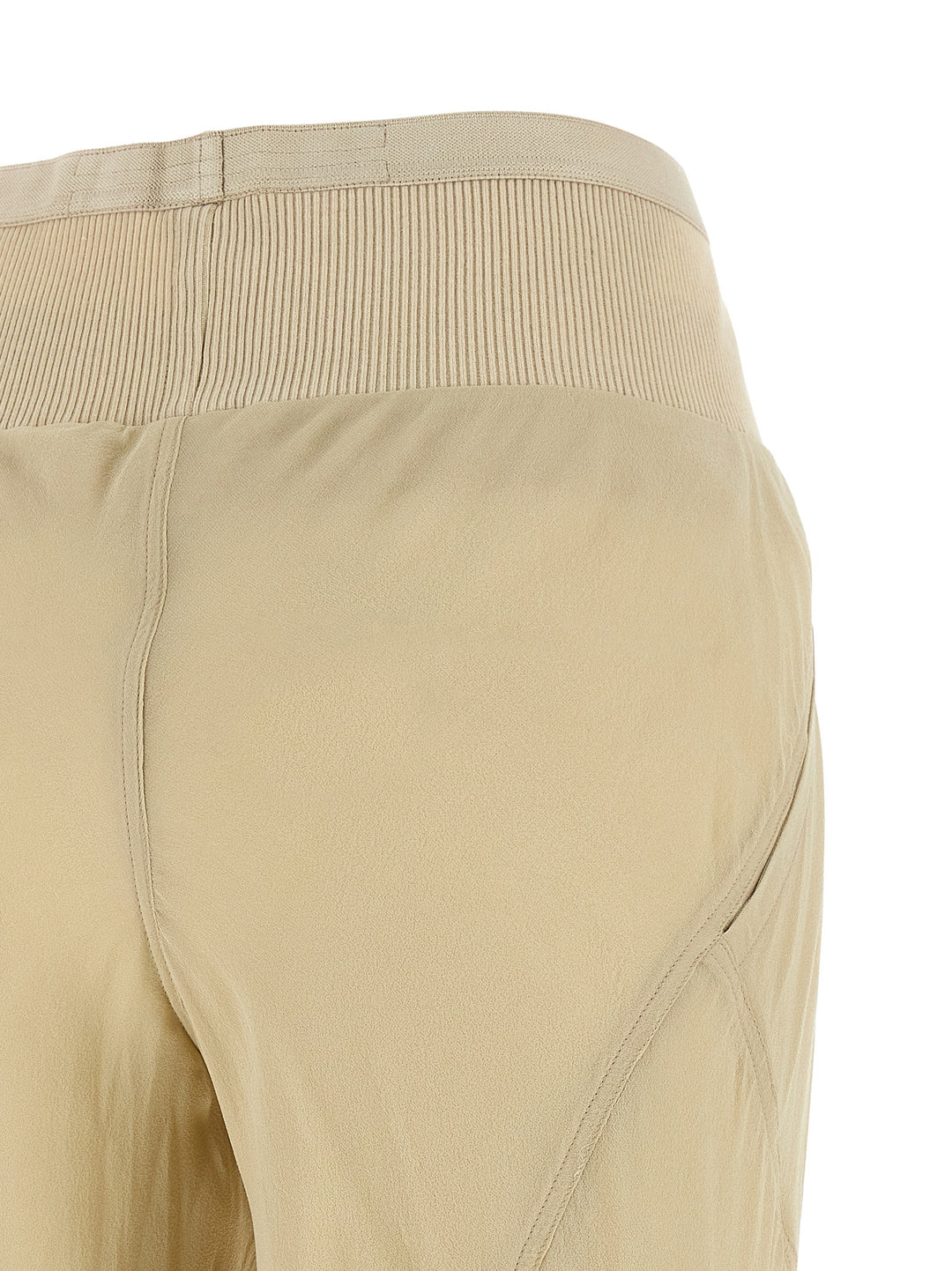 Rick Owens Bias Pants - Beige | 6331b3f1d656e3c28aa3b24e6f8dd066376db4f2