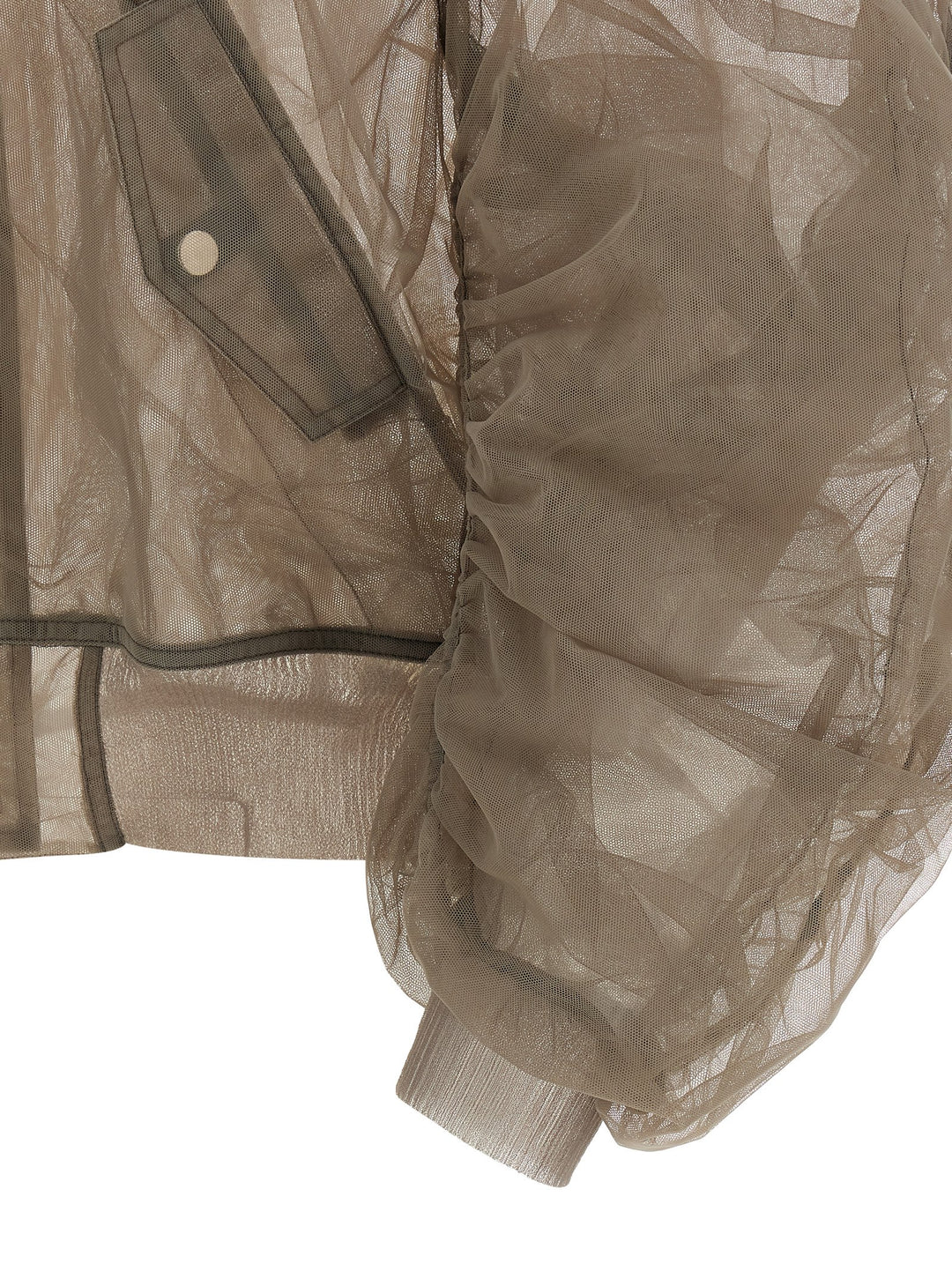 Rick Owens Secchia Flight Puffer Jackets - Gray | 9375f599c71395aaaf1e5313a5a264b9e59244f1