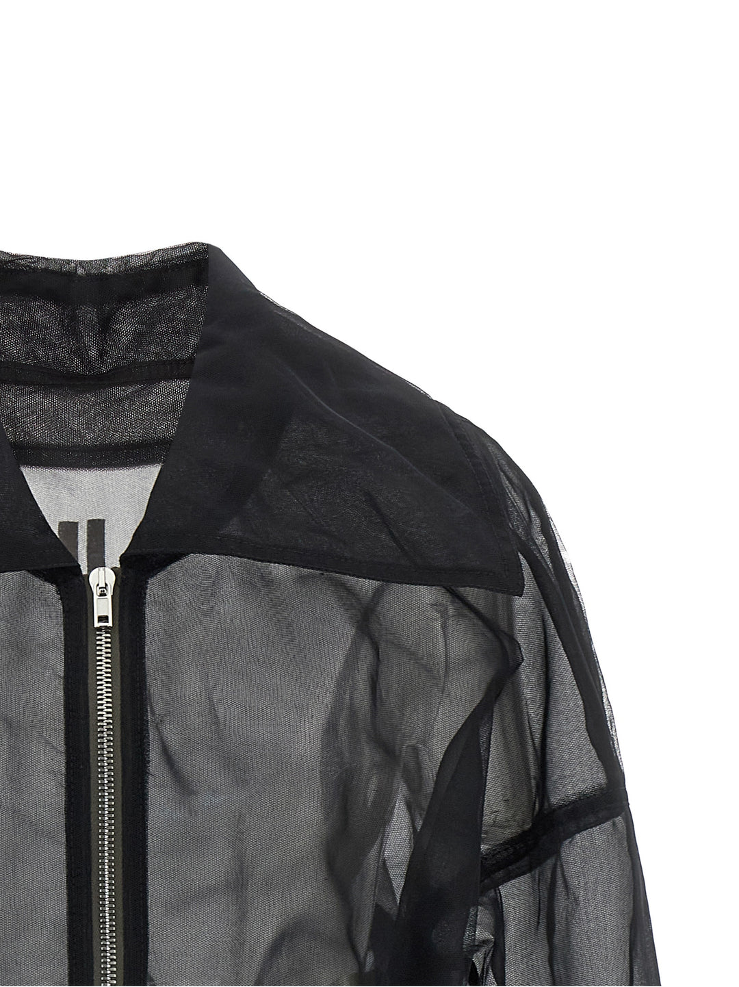 Rick Owens Dracucollar Cropped Puffer Jackets - Black | ee7aff6ab889f90144de6d3012f57f85b55aeb37