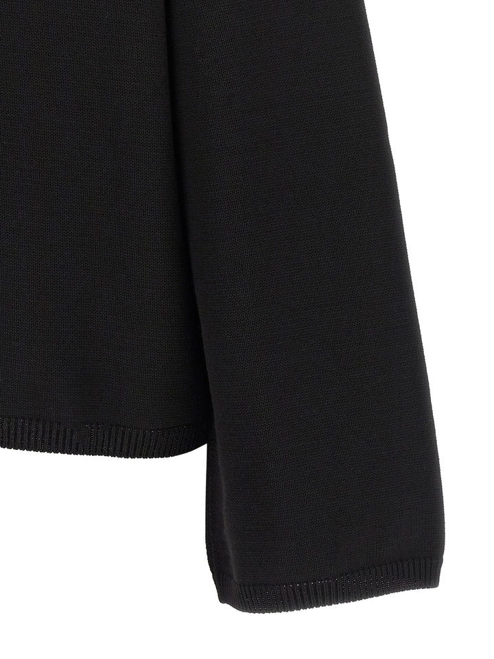 Rick Owens Con Top Sweaters and Cardigans - Black | 2f6a63b77769cc96f5130a20fc8fdb0e3ea1402c