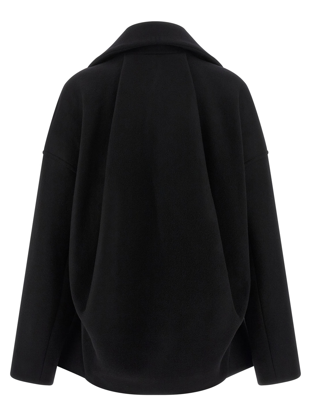 Rick Owens Draculimo Coats and Trench Coats - Black | c004743fbc70fefaa27f94dc58fac3bc554df1ed